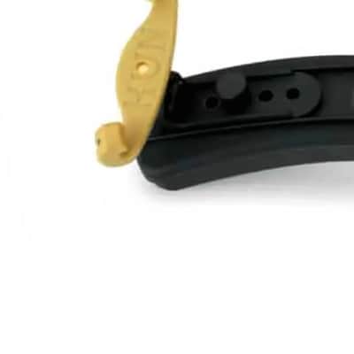 The Kun Original 5/4 Viola 15"+ Shoulder Rest, Comfort-Countoured Cushion, Height Width Adjustable, Black image 2