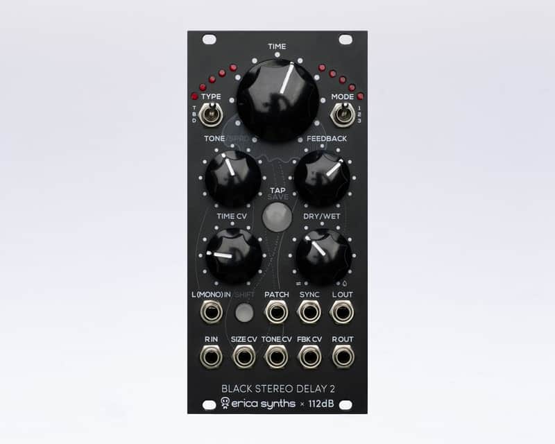 Erica Synths Black Stereo Delay2 image 1