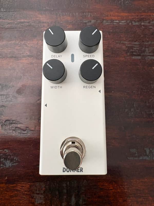 Donner Embark FLG 09 Flanger Ibanez FL9 style 2025 - White image 1