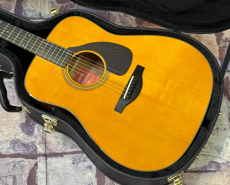 Yamaha FGX5 Red Label Dreadnought Natural w/ Case JAPAN  Auth Dlr 4lbs13oz #362A image 1