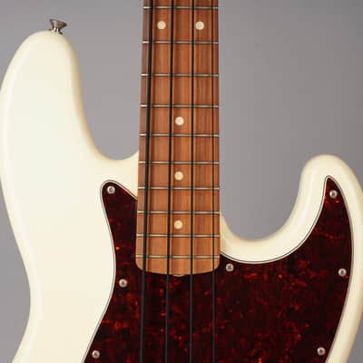 Fender Classic Series '60s Jazz Bass Lacquer - 2018 - Olympic White Nitro w/HSC image 4