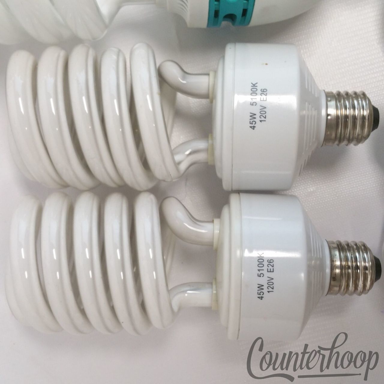 Light Bulbs 9x Photo Studio Video Photography Daylight Lamp Top Lighting PB12585 — main photograph