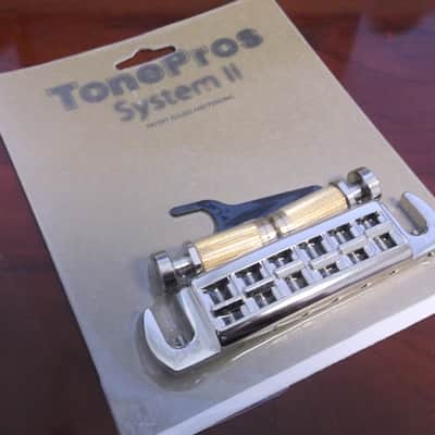 Tone Pros AVT2G-N Wraparound Adjustable Bridge - NICKEL