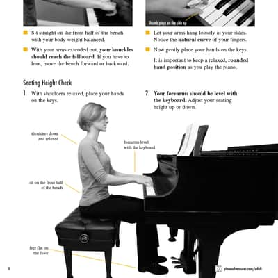 Hal Leonard Piano Adventures Adult all in one piano course book 1 image 7