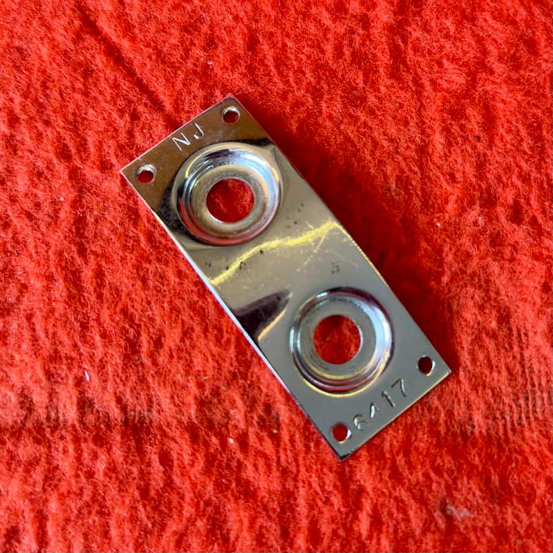 Rickenbacker Stereo jack plate