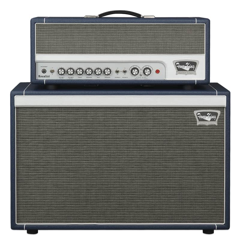 Tone King Royalist MKIII 2-Channel 40-Watt 2x12" Guitar Amp Half Stack image 2