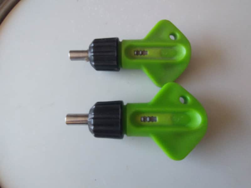 Ahead (2) Robokey ratchet style drum and percussion tuning keys excellent image 1