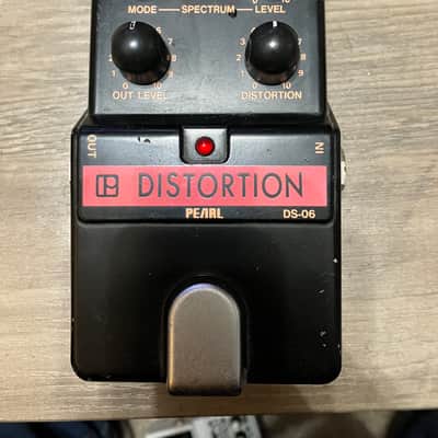1980's Pearl DS-06 Distortion ディストーション Pearl DS-06 Distortion '80s Vintage Guitar Effect Pedal Made in