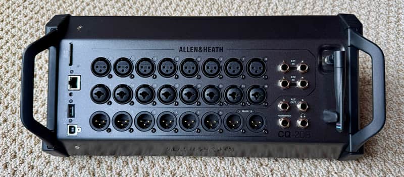 Allen & Heath CQ-20B 20-Channel Stagebox Digital Mixer - Original Box & Accessories image 1