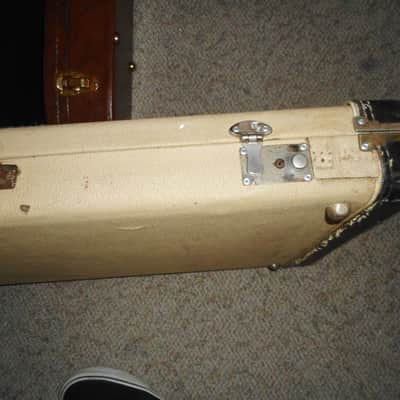 fender Custom Telecaster 1961  (rare)- Sunburst (refin), replaced neck, Super Rare Blonde Fender case!! image 25