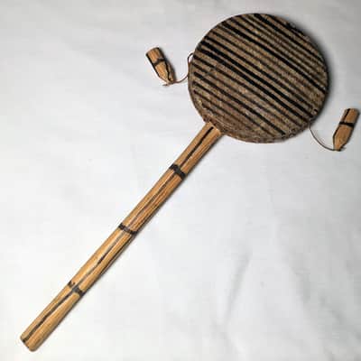 Tic Tac Hand Drums, Spin or Monkey Drum - Made In Kenya image 4