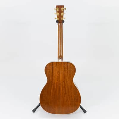 Martin Custom Shop 000-14F Flamed Mahogany 14-fret Acoustic Guitar with Ebony Fingerboard image 6