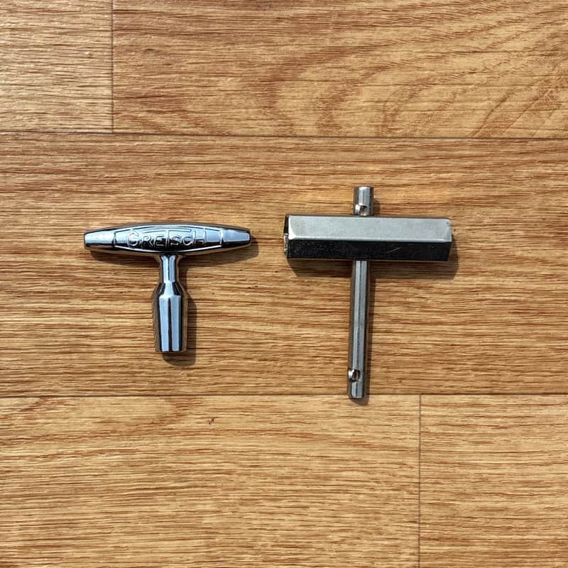 Vintage 1960s Gretsch Drum Tuning Key & Rail Consolette Hex Wrench image 1
