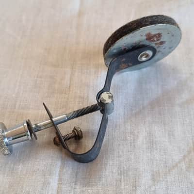 Ludwig Vintage small knob Felt Muffler Tone Control 1970s - Chrome image 3