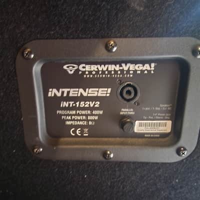 Cerwin-Vega iNT-152V2 - Black Felt image 2