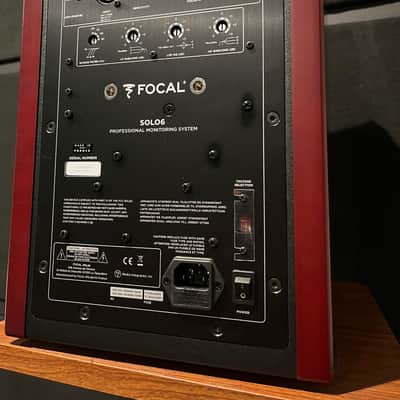 Focal Solo6 ST6 Active Studio Monitor (Single) 2022 - Present - Red image 4