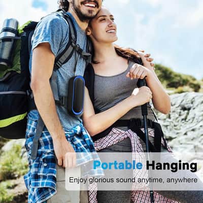 Waterproof Portable Bluetooth Speaker with TWS Stereo Sound, 24-Hour Playtime, Wireless Speaker for Shower, Pool, Beach & Outdoor Use image 6