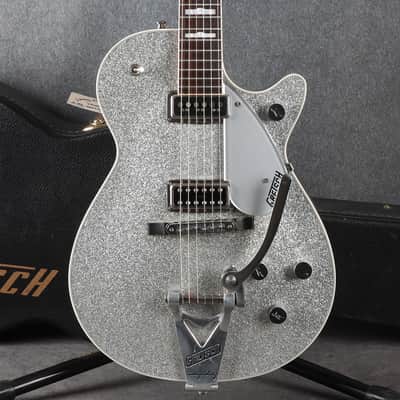 Gretsch G6129T Duo Jet - Silver Sparkle - TV Jones Bridge Pickup - 2nd Hand image 1
