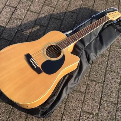 Dylon Electro Acoustic Dreadnought Guitar image 1