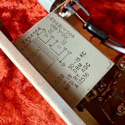 General Electric GE 4BA25B1 microphone preamplifier 1960’s - ADC original vintage USA micpre mic preamp image 4