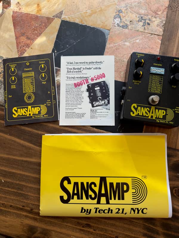 Tech 21 SansAmp Classic （ジャンク品扱い） Tech 21 SansAmp Original | Reverb