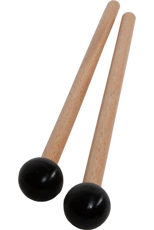 Idiopan 7-Inch Mallets with .7-Inch Ball - Pair - Black image 1