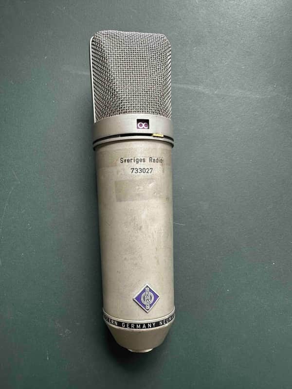 Vintage Neumann U87i Microphone EA87付属 Neumann U 87 Large Diaphragm Multipattern Condenser Microphone