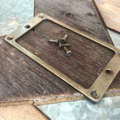 Real Life Relics Nickel Humbucker Pickup Ring Low profile.   [DE10] image 2