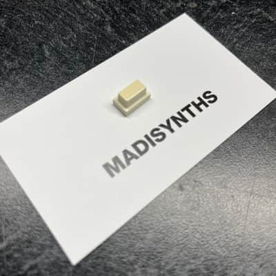 ORIGINAL Ensoniq Replacement WHITE Button for ESQ-M, ESQ-1, Mirage DSK-8 (Gray)