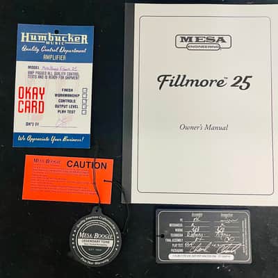 Mesa Boogie Fillmore 25 Custom Configured 2-Channel 23-Watt 1x12" Guitar Combo 2018 - Present - Surf Green image 10