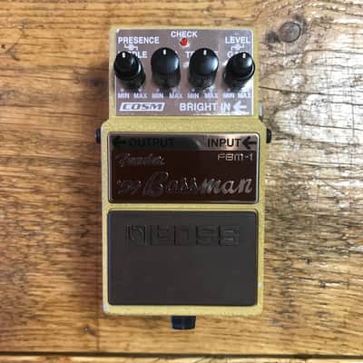 Boss FBM-1 Fender Bassman Overdrive Pedal | Reverb