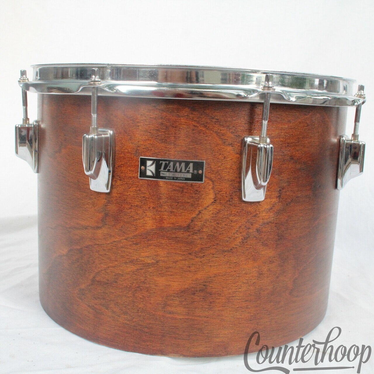 Tama 14x10"Superstar Custom Mahogany Concert Tom Drum Made Japan Vintage80s Star — main photograph