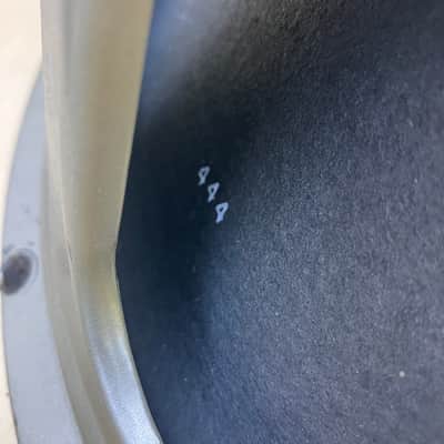 Vintage 1971 Celestion Greenback G12H 30w 16ohm 75hZ T1217 12" Speaker - Recone image 3