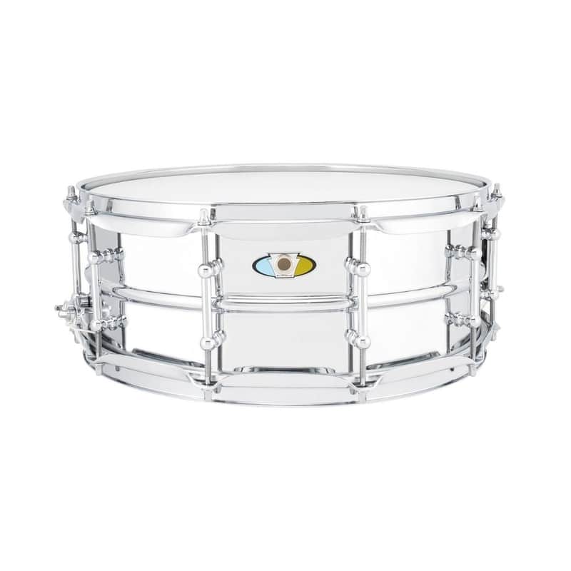 Ludwig 5.5x14" Supralite Steel Snare Drum image 1