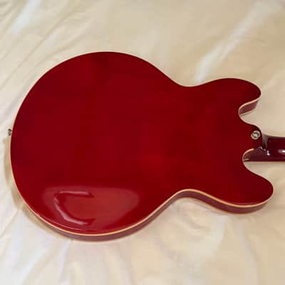 Immagine 2014 Epiphone Casino with Bigsby Vibrato - Cherry - Free Pro Setup - 8