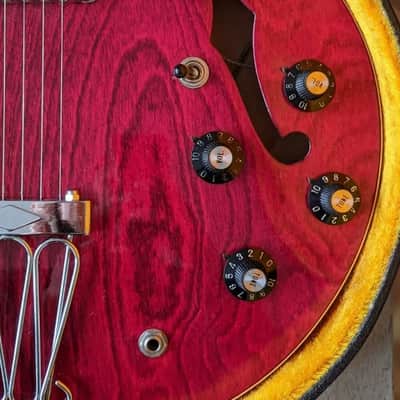 1973 Ibanez 2454 (ES-335/ES-330) ~ Red Cherry (VERY RARE) image 6