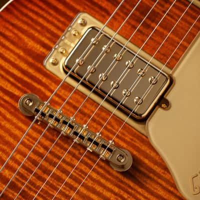Gretsch Broadkaster® LX Figured Center Block with String-Thru Bigsby® - Havana Burst image 8