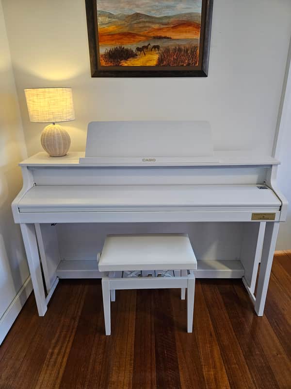 Casio GP-310 Celviano Grand Hybrid 88-Key Digital Piano 2019 - Present - White image 1