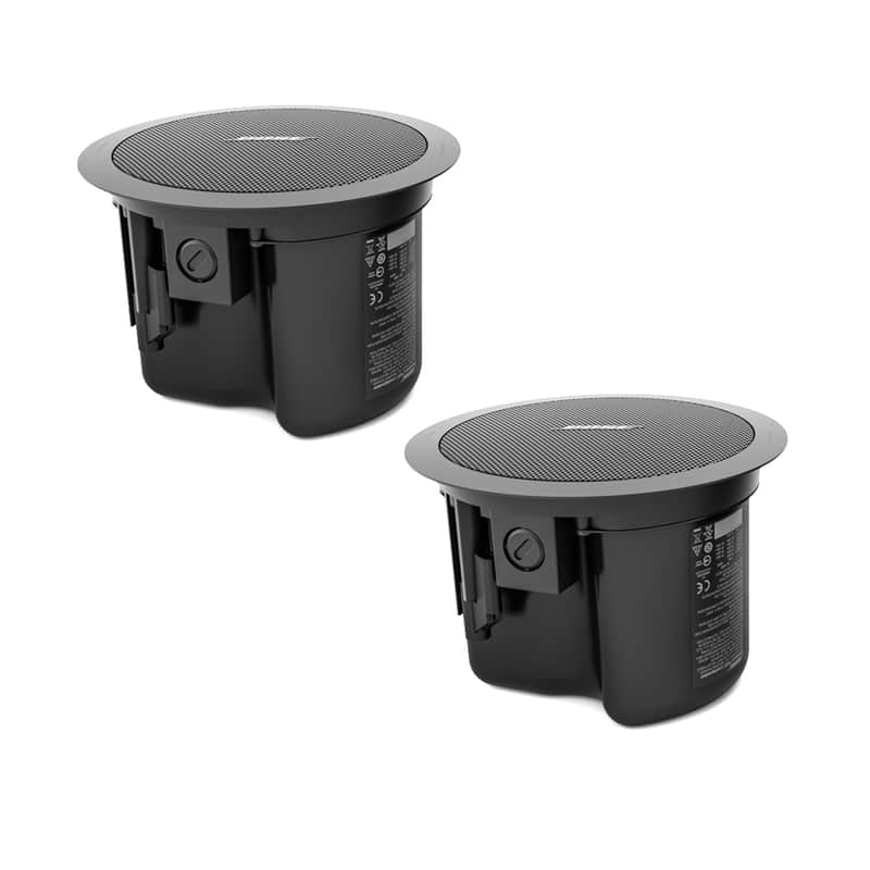 Bose FreeSpace FS2C - Compact 2-Way In-Ceiling Loudspeaker (Black / Pair) image 1