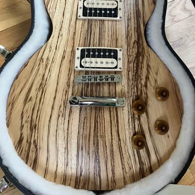Gibson 2007 Gibson Les Paul Classic Antique Zebrawood, Limited Edition Guitar of the Week 2007 - Zebrawood, Satin (Natural) image 2
