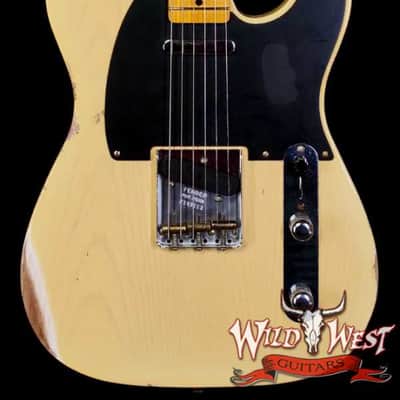 Fender Custom Shop 1951 Nocaster Ash Body Maple Neck Relic Faded Aged Nocaster Blonde 6.75 LBS image 1