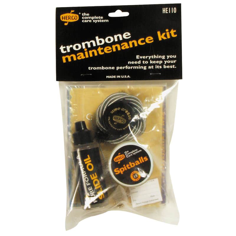Herco HE110 Complete Trombone Care Kit image 1