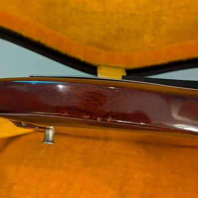 Left handed 1969 Gibson EB-0 electric bass - Cherry image 15