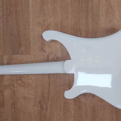 2018 Rickenbacker 4003S 2018 Snowglo White Bass Guitar image 8