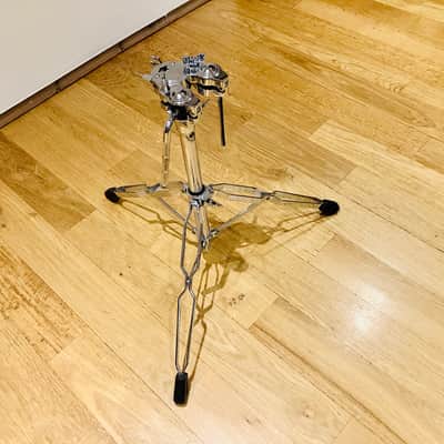 DW DWCP9900 9000 Series Heavy Duty Double-Braced Dual Tom Stands 2000s - Chrome (PAIR) image 2