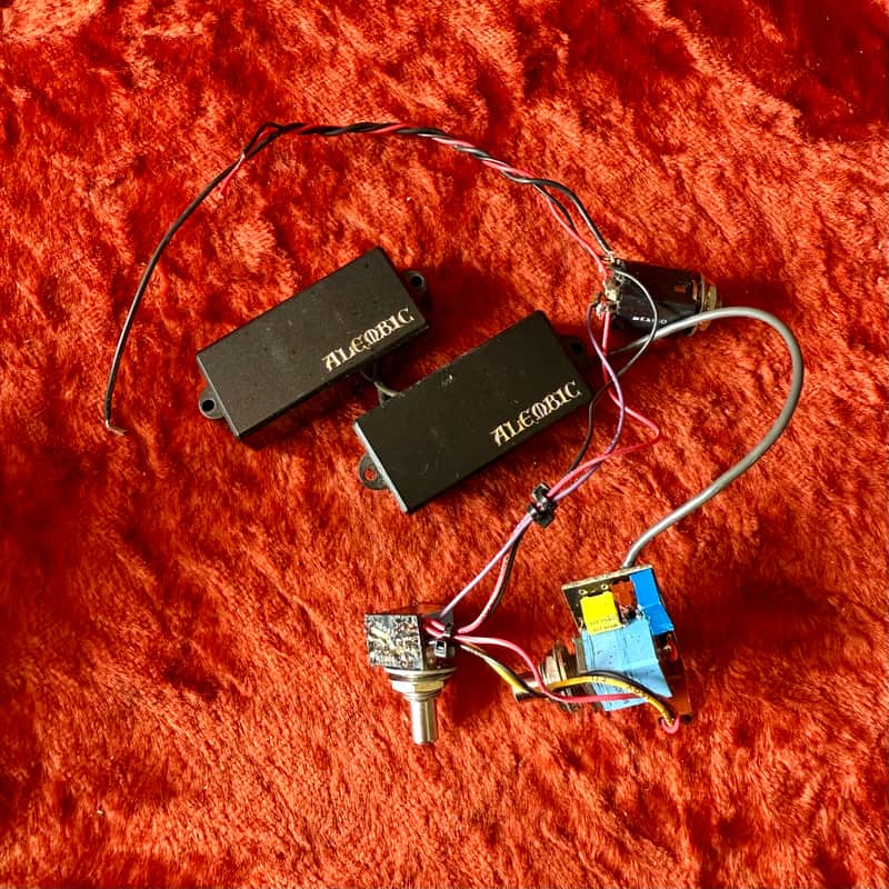 Alembic Activator Precision Bass pickups harness active electronics original vintage USA fender P image 1