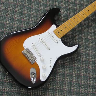 2024 Fender American Vintage II 70th Anniversary 1954 Stratocaster Two-Tone Sunburst! w/OHSC&COA image 2
