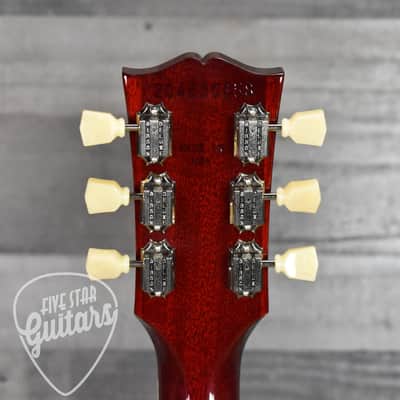 Gibson Les Paul Deluxe 70s - Wine Red with Hard Shell Case image 8