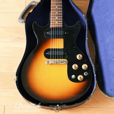 Vintage 1964 Gibson Melody Maker D solidbody electric guitar with case image 5