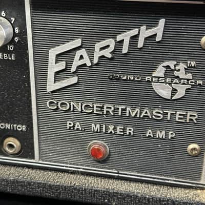 Earth Sound Research Concertmaster PA Mid 70’s - Black Tolex image 2